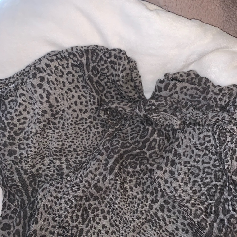 Leopard Trashbag Gauchos